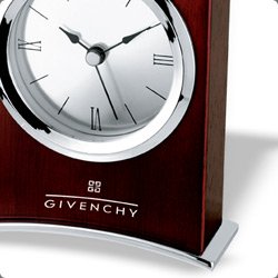 business logo on clocks