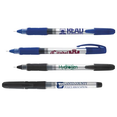 Company logo on pens